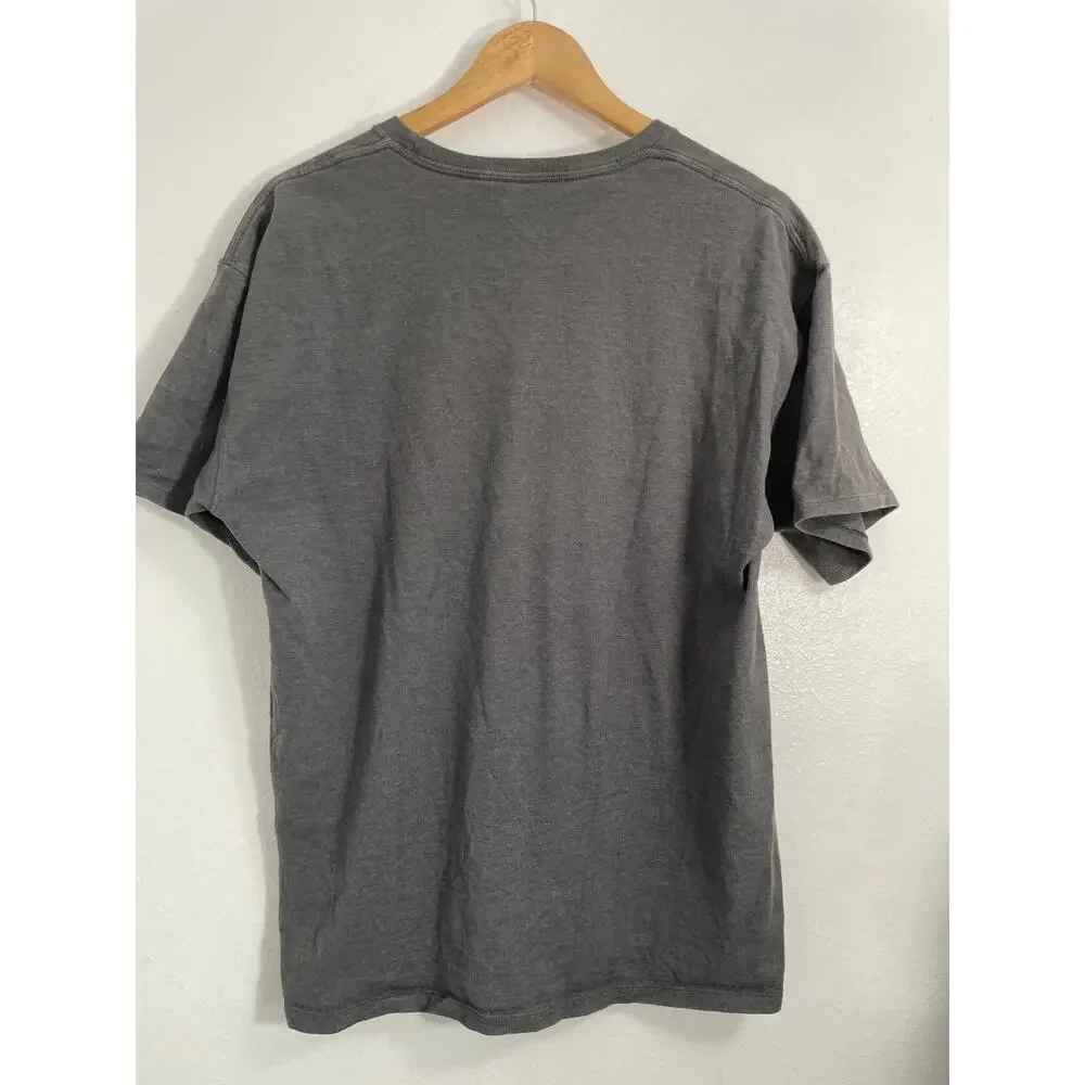Champion Men's Classic Graphic Jersey Script Tee Shirt Gray Large - Picture 2 of 7